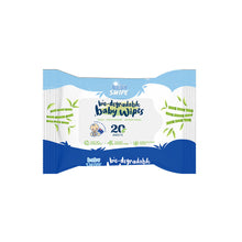 Load image into Gallery viewer, babySWIPE Biodegradable Organic Bamboo Baby Wipes